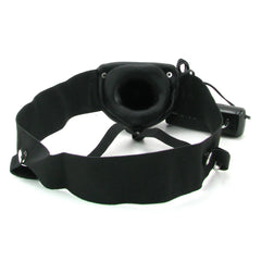 Fetish Fantasy Hollow Vibrating Strap-On in Black -  Sex Toys & Adult Toys | XtoySmart Canada
