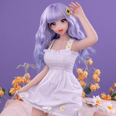 88cm 实体娃娃 全硅胶可动人偶|二次元萌妹