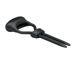 PrettyLove Curitis Silicone Vibrating Cock Strap - Sex Toys & Adult Toys | XtoySmart Canada