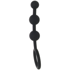 All About Anal 3-Bead Silicone Anal Beads – Black