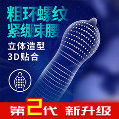 倍力乐Ribbed Dots Condoms in 10 Pack(3D大颗粒螺纹) -  Sex Toys & Adult Toys | XtoySmart Canada