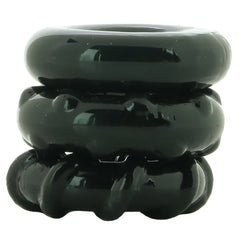 Renegade Dyno Cock Rings 3 Pack in Black