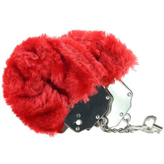 Fetish Fantasy Furry Cuffs in Red - Sex Toys & Adult Toys | XtoySmart Canada