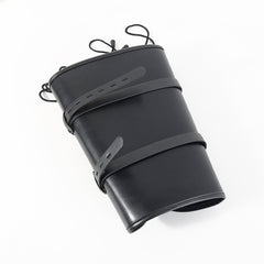 Leather Leg Restraint Bondage Straps – Adjustable Calf Binder for SM Training & Fetish Play