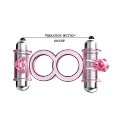 Baile Bunny Snuggles Dual Vibration Cock Clit Ring - Sex Toys & Adult Toys | XtoySmart Canada