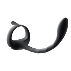 APP Remote Control Penis Ring Stimulator with Mini Prostate Massager