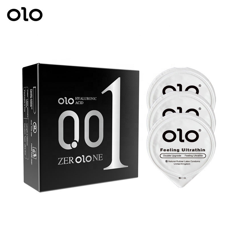 OLO Ultra Thin Condoms 3 Pack - Sex Toys & Adult Toys | XtoySmart Canada