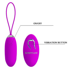 PrettyLove Julia Wireless Egg Vibrator USB Rechargeable -  Sex Toys & Adult Toys | XtoySmart Canada