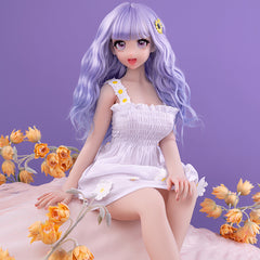 88cm 实体娃娃 全硅胶可动人偶|二次元萌妹