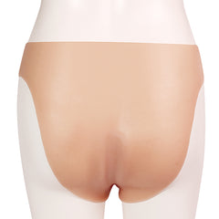 液态硅胶男用空心变装伪娘穿戴内裤,可插入式设计,舒适自然,完美呈现女性曲线