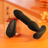 【谜姬】月亮10频伸缩震动棒 后庭前列腺按摩器