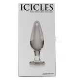 Icicles No. 26 Glass Plug in Clear - Sex Toys & Adult Toys | XtoySmart Canada