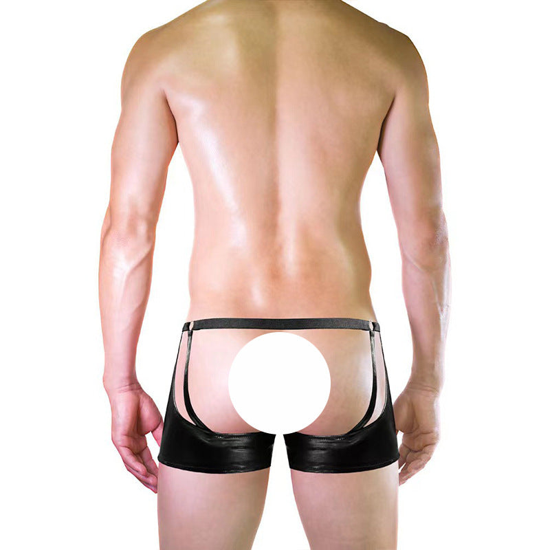 Men Breathable Lace Butt-Flaunting Jockstraps Underwear