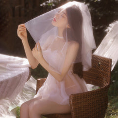 Sexy Role Play Bride Wedding Dress with White Stocking -  Sex Toys & Adult Toys | XtoySmart Canada