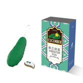 Vegetable Series Cucumber Female Remote Control Small Vibrating Egg - Sex Toys & Adult Toys | XtoySmart Canada