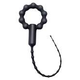 硅胶拉环震动马眼棒 - 尿道刺激按摩器