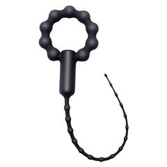 High-Quality Silicone Ring Vibrating Urethral Sound - Perfect for Urethral Stimulation