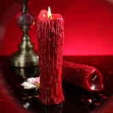 酒红色情趣泪滴蜡烛|低温蜡·亲肤可玩·浪漫调情香氛蜡烛