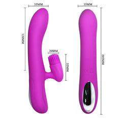PrettyLove Elton Rechargeable Rabbit Vibrator - Sex Toys & Adult Toys | XtoySmart Canada