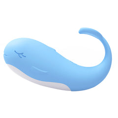 Women’s Remote Control Vibrator – Whale-Shaped Wearable Love Egg | Wechat Mini APP Control