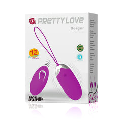 PrettyLove Wireless Remote Control 12 Functions Vibrating Egg - Sex Toys & Adult Toys | XtoySmart Canada