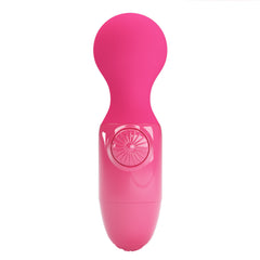 PrettyLove Mini Stick 粉色USB充电款硅胶迷你按摩棒|AV Wand 便携式成人按摩器