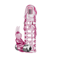 Baile Ultimate Love Double Vibrating Penis Extended Sleeve - Sex Toys & Adult Toys | XtoySmart Canada
