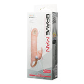 Dual Motors Multi-speed Vibration Penis Extension Sleeve