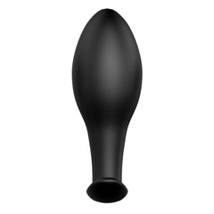 Black Velvet Silicone Butt Plug – Beginner Friendly Waterproof Anal Toy