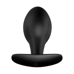 Black Velvet Silicone Butt Plug – Beginner Friendly Waterproof Anal Toy