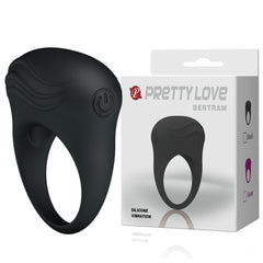 PrettyLove Silicone Powerful Vibrating Ring – Waterproof Male Delay Enhancer
