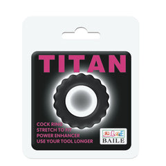 Baile Titan Silicone Cock Ring - Sex Toys & Adult Toys | XtoySmart Canada
