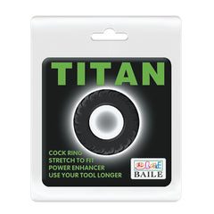 Baile Titan Silicone Cock Ring - Sex Toys & Adult Toys | XtoySmart Canada
