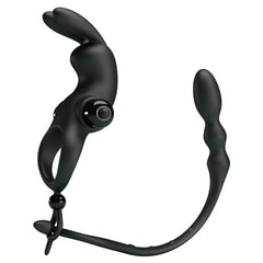 PrettyLove Vibrating Penis Ring & Anal Stimulation - Sex Toys & Adult Toys | XtoySmart Canada
