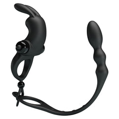 PrettyLove Vibrating Penis Ring & Anal Stimulation - Sex Toys & Adult Toys | XtoySmart Canada