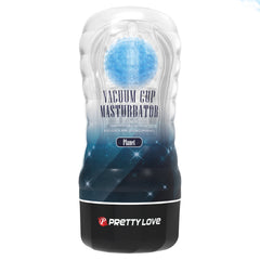 PrettyLove Planet Vacuum Cup Male Masturbator – Rolling Ball Stroker with Suction Control