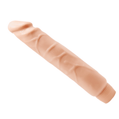 Baile 10 Inch Vibrating Soft Skin Dildo