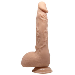 Baile 9.8 Inch Lifelike Dildo With Suction Cup In Flesh