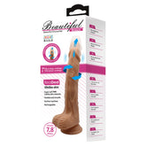 Baile 7.8 Inch Vibrating Dildo with 7 Rotating & Thrusting Vibration Functions