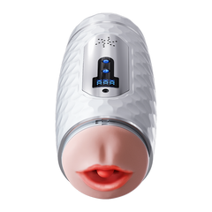 Smart Dual-Entry Counting Masturbator Cup | Heating, Dual Motors & Interactive Voice Experience