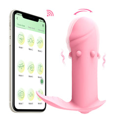 APP远程遥控后庭震动肛塞跳蛋 - 紫色/粉色两款可选