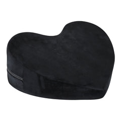 Heart-Shaped Sex Position Pillow – Enhance Intimacy, Available in Pink/Red/Black
