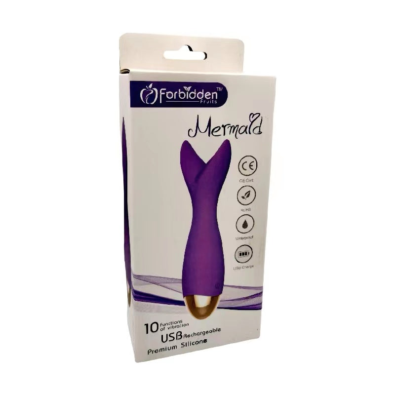 Forbidden Fruits Mermaid Clitoral Stimulator Vibrator USB Rechargeable - Sex Toys & Adult Toys | XtoySmart Canada