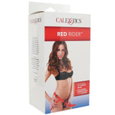 索菲亚红色女用可调节绑带可拆卸穿戴阳具