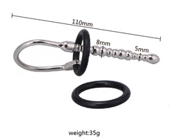 Short Stainless Steel Urethral Sound Catheter Plug | Unisex Urethra Expander for Men & Women