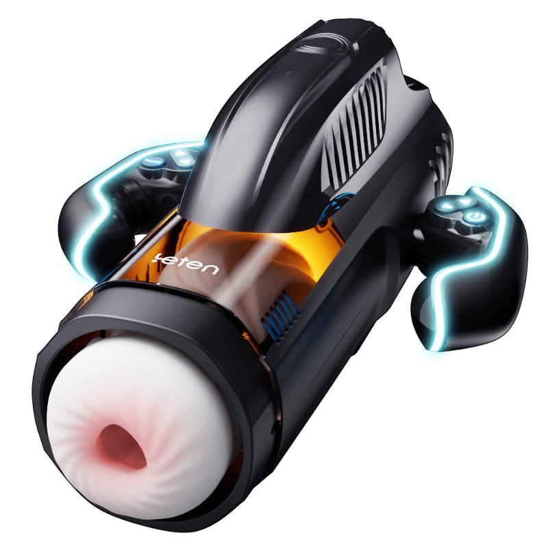 Leten "Thunder Bermuda Storm" Automatic Thrusting&Sucking Masturbation Cup