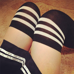 Women Over Knee Thigh High Socks -  Sex Toys & Adult Toys | XtoySmart Canada