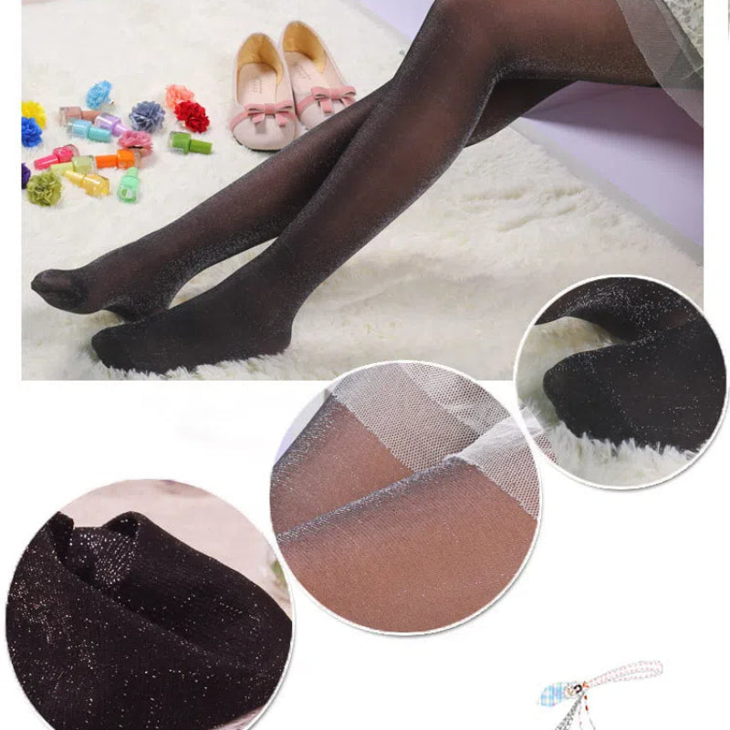 15D Ultra Sheer Shiny Black Stockings – Japanese Style Sexy Pantyhose for Women 