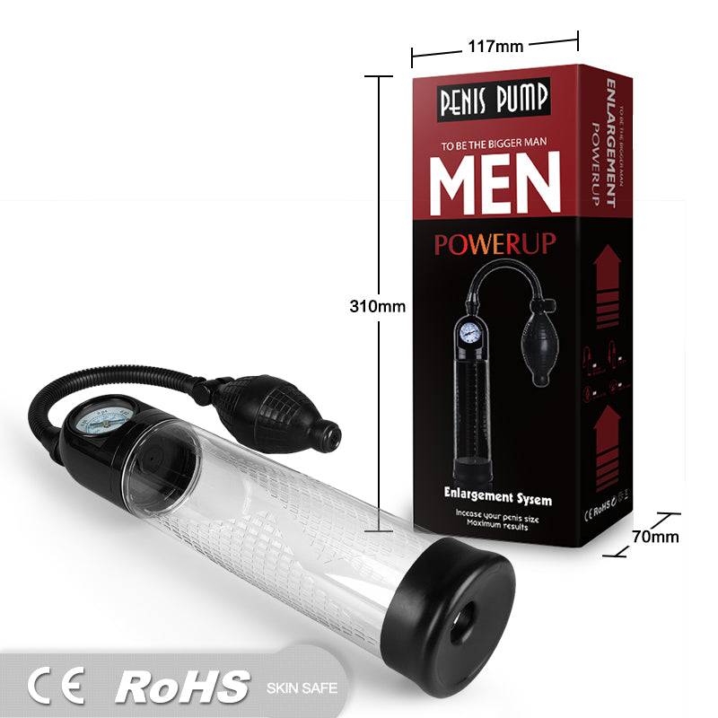 Manual Penis Extender Sexual Vacuum Pump for Men
