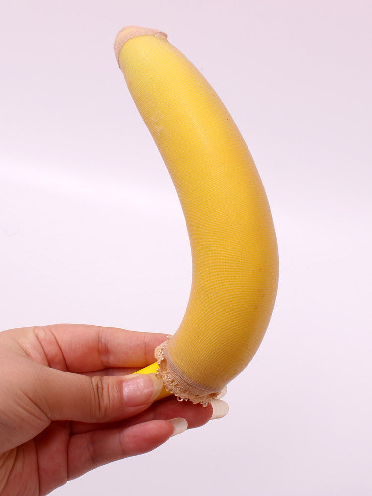 Nylon Penis Sleeve for Men Masturbation Sheath Cove(Two Colors Available)